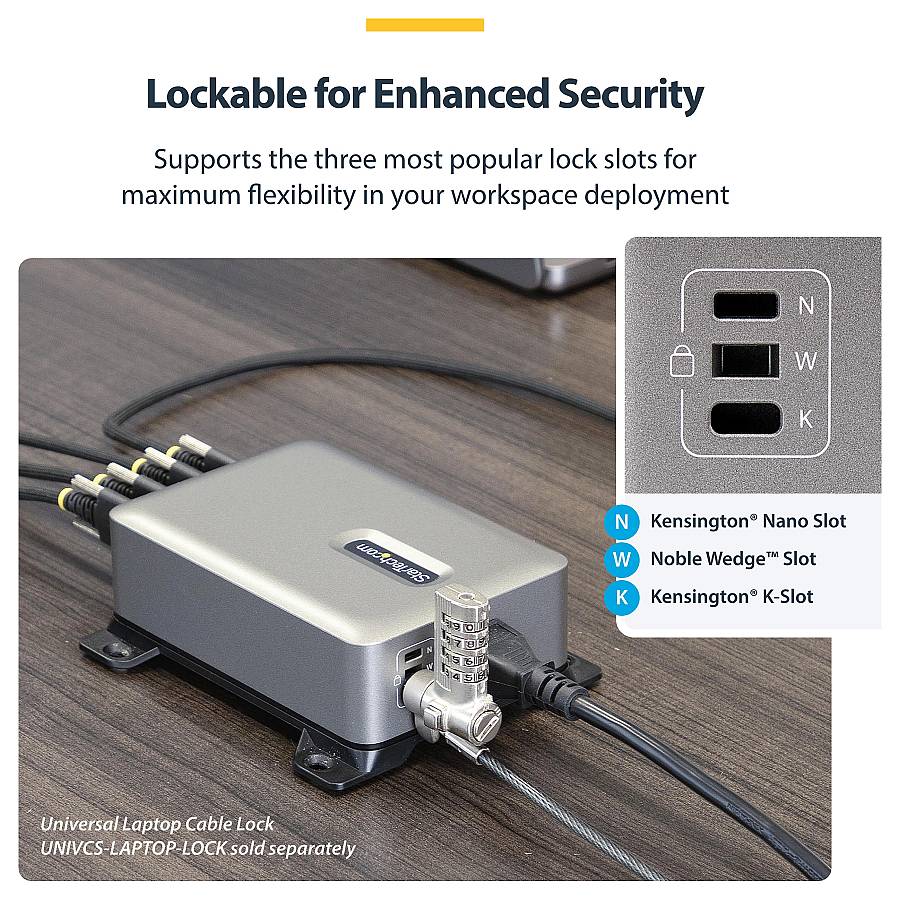 4-PORT USB-C CHARGER 240W .