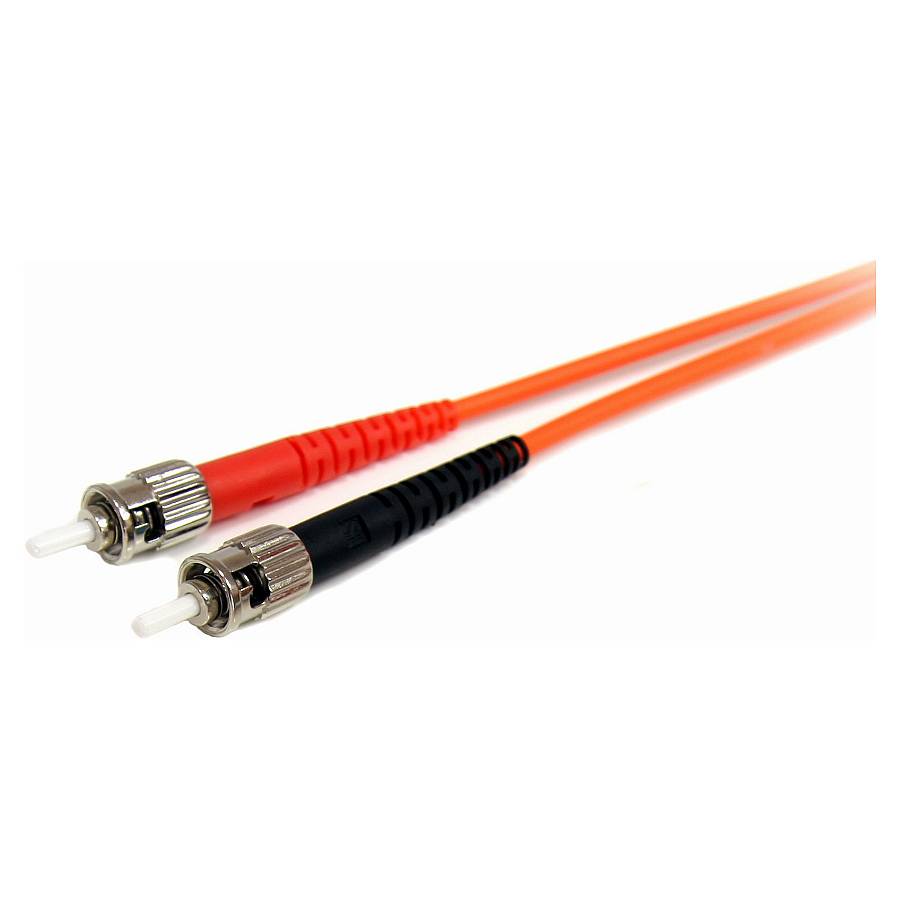 StarTech 3m Duplex MM Fiber Optic Cable LC-ST