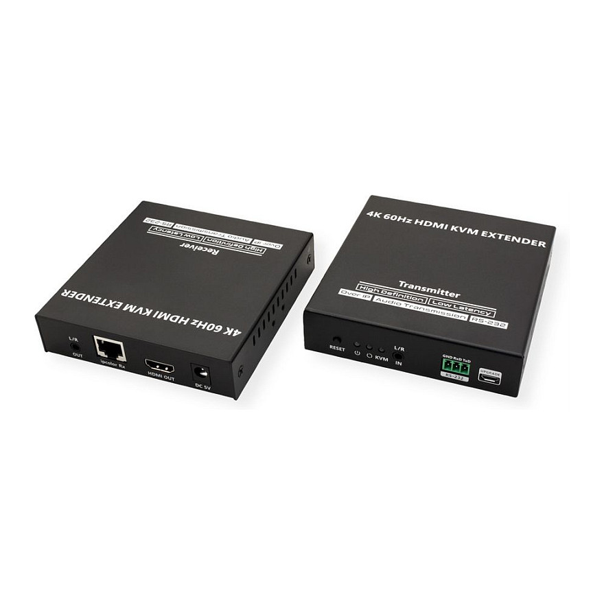 KVM Verlngerung ber Cat.6/6A. HDMI. max. 120m