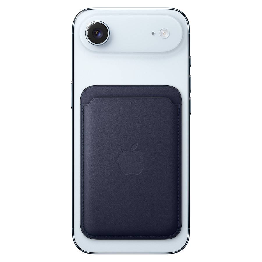 iPhone Feingewebe Wallet mit MagSafe (navy)
