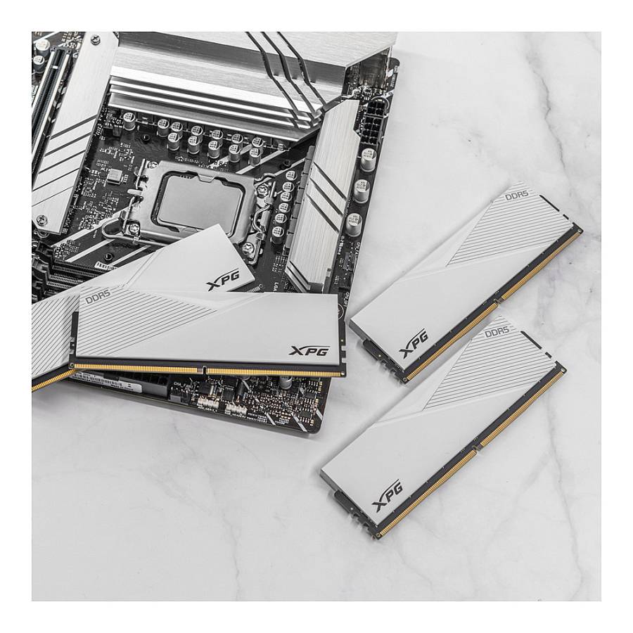 32GB ADATA DIMM 6000 (2x 16 GB) Dual-Kit (wei. AX5U6000C3016G-DCLARWH. Lancer RGB. INTEL XMP)