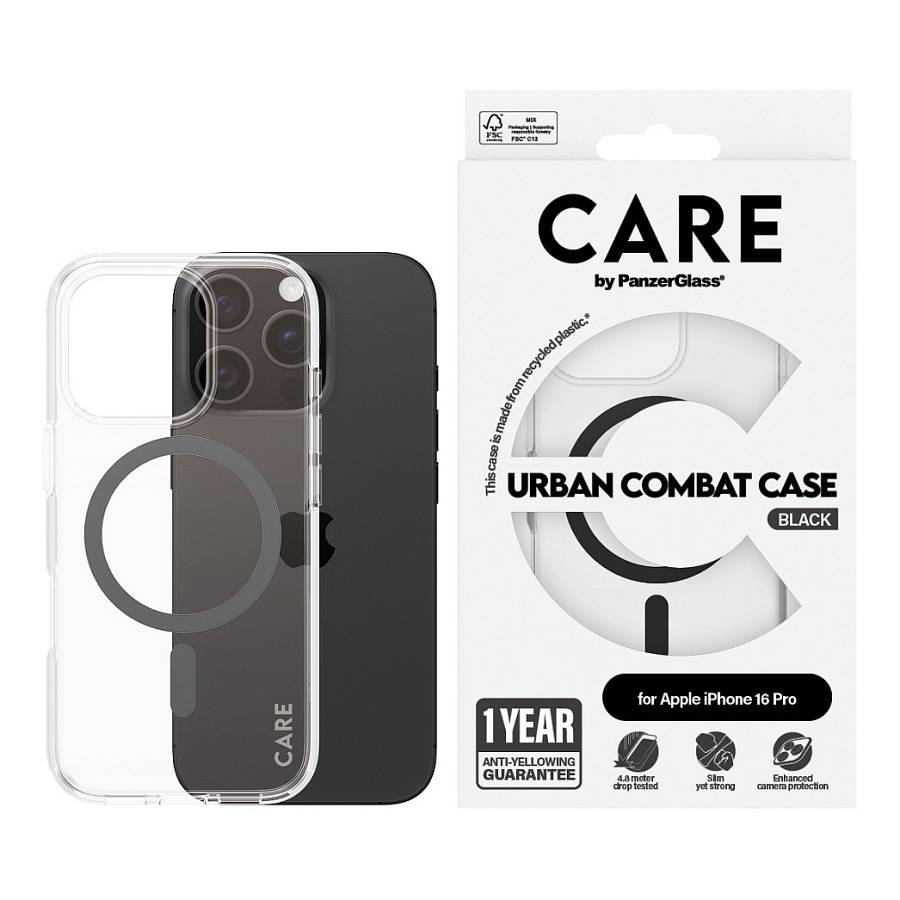 CARE Case Flagship Black MagSAFE iPhone 16 Pro