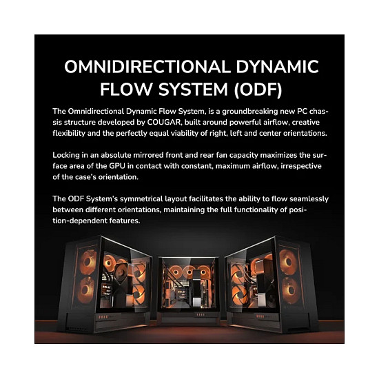 Midi COUGAR OmnyX. ARGB. black