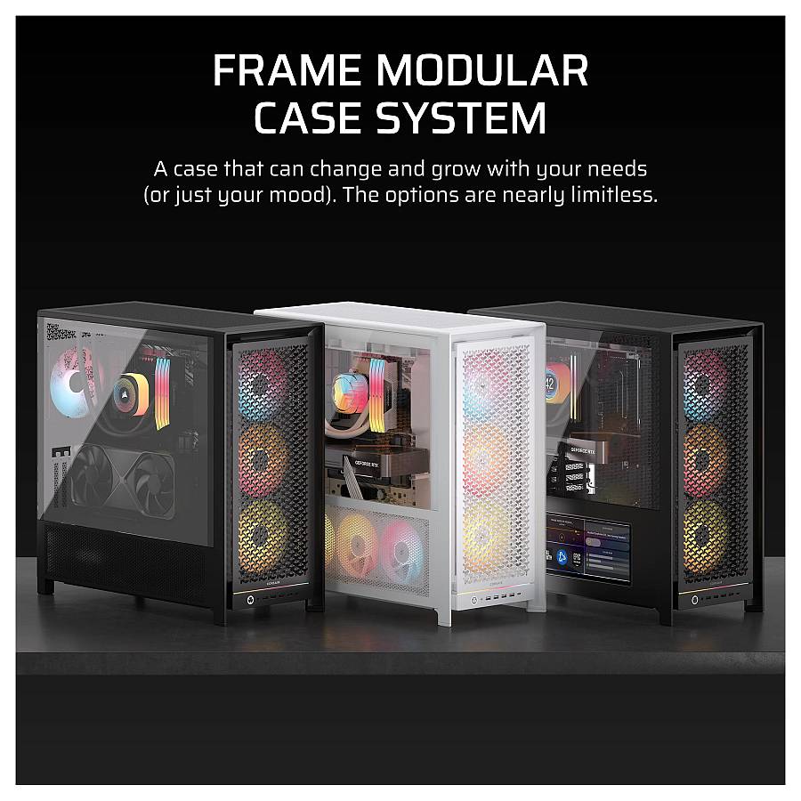 CORSAIR Midi FRAME 5000D Airflow Case. Black
