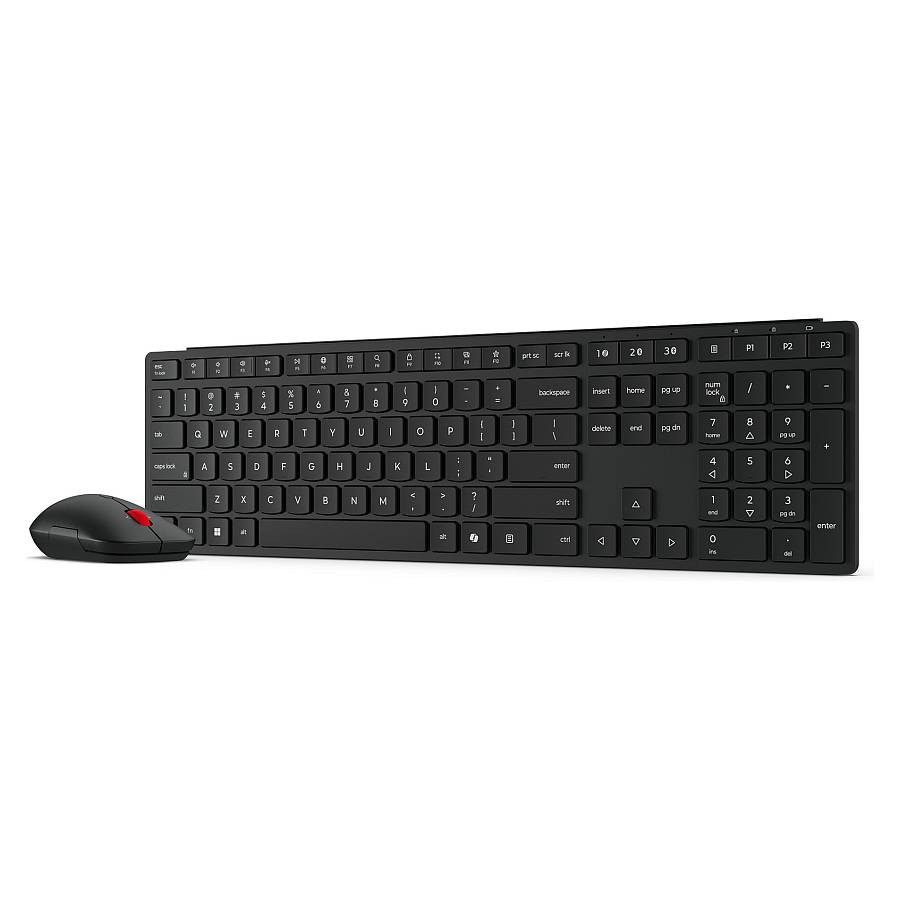 Lenovo Wireless Multi-Mode Pro Combo Keyboard and Mouse 6000-German