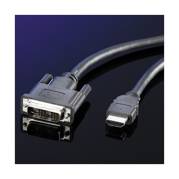 DVI KABEL.DVI-HDMI.10M