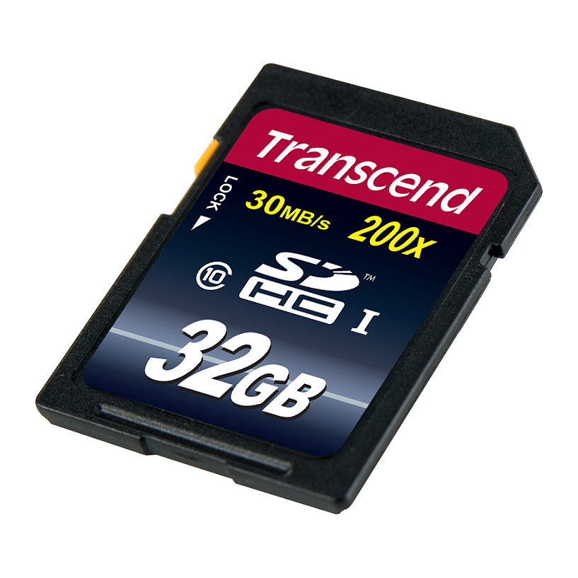 CARD 32GB TRANSCEND SDHC