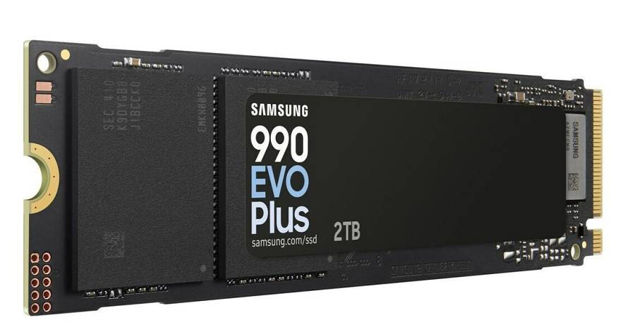 Samsung SSD M.2 NVMe PCIe Gen4 2TB 990 EVO PLUS