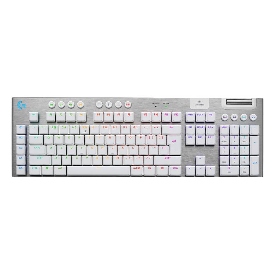 Logitech G915 X Lightspeed Wireless Gaming Keyboard White (US)