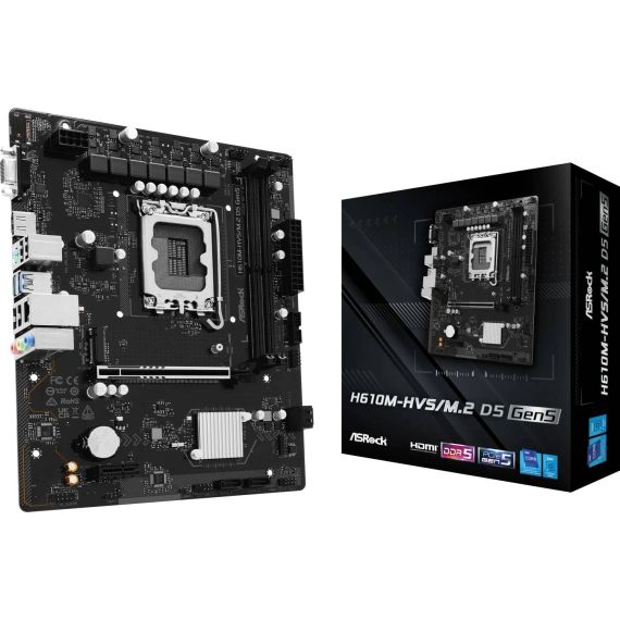 ASRock H610M-HVS/M.2 D5 Gen5