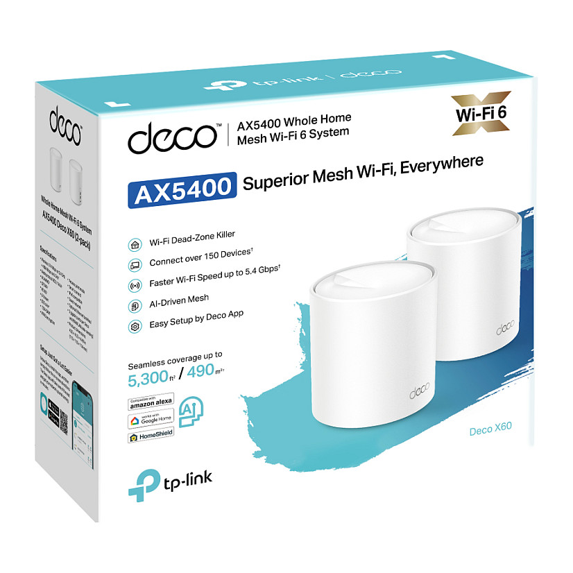 TP-LINK TP-LINK Deco X60 AX3000 (2-pack)