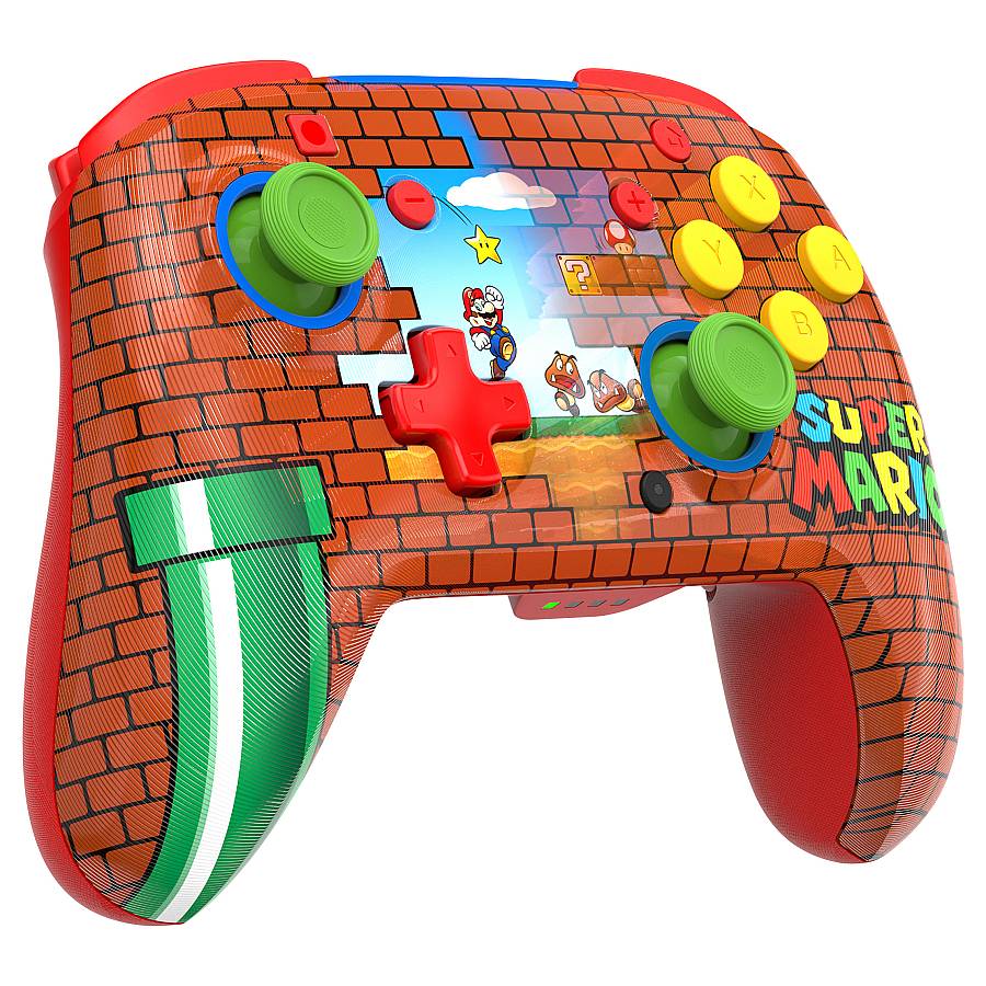 Turtle Beach Rematch Wireless NS Mario Bricks Reveal