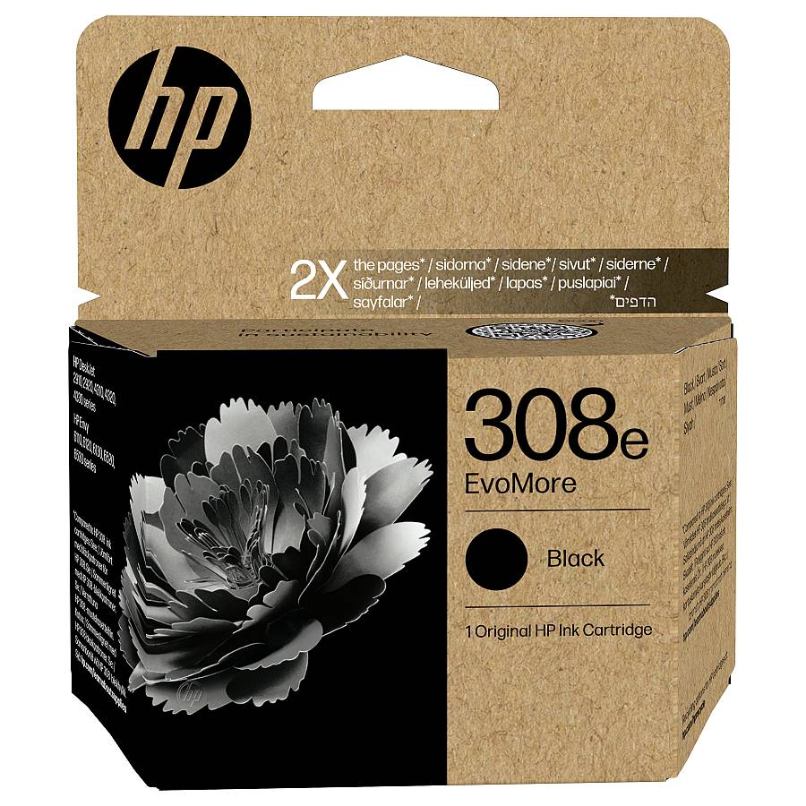 HP 308E EVOMORE BLACK ORIGINAL