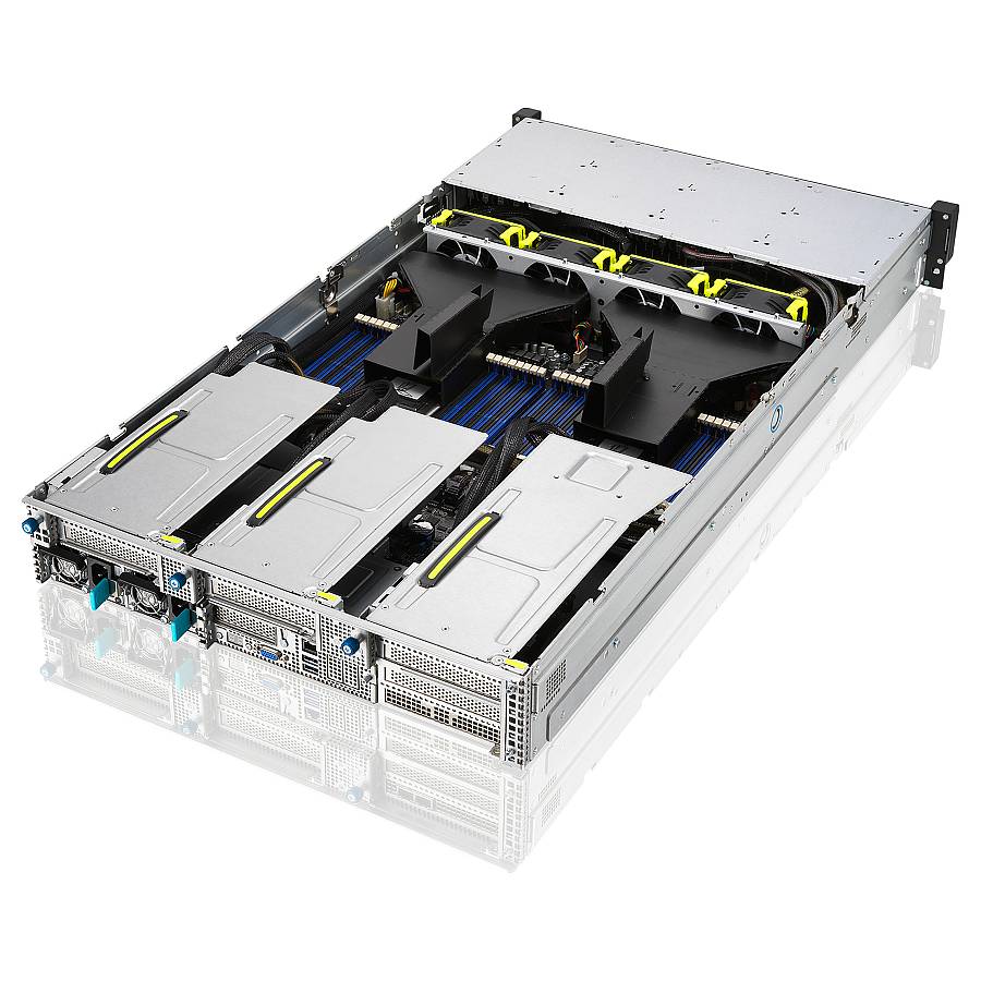 Barebone Server Asus Rack Server RS720-E11-RS24U/10G2.6K/OG 2U Dual Sockel LGA4677 90SF01Z1-M008V0