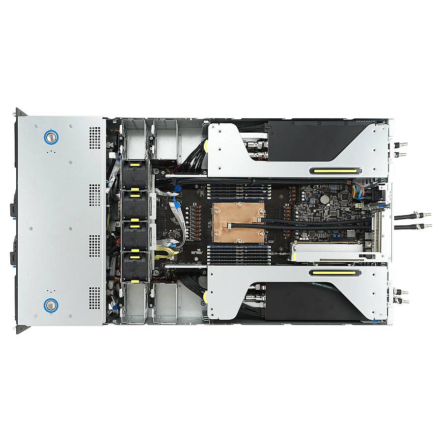 Barebone Server Asus GPU Server ESC4000A-E12-SKU1/1G/2600W(1+1) 2U Single Sockel SP5 90SF02M3-M01090