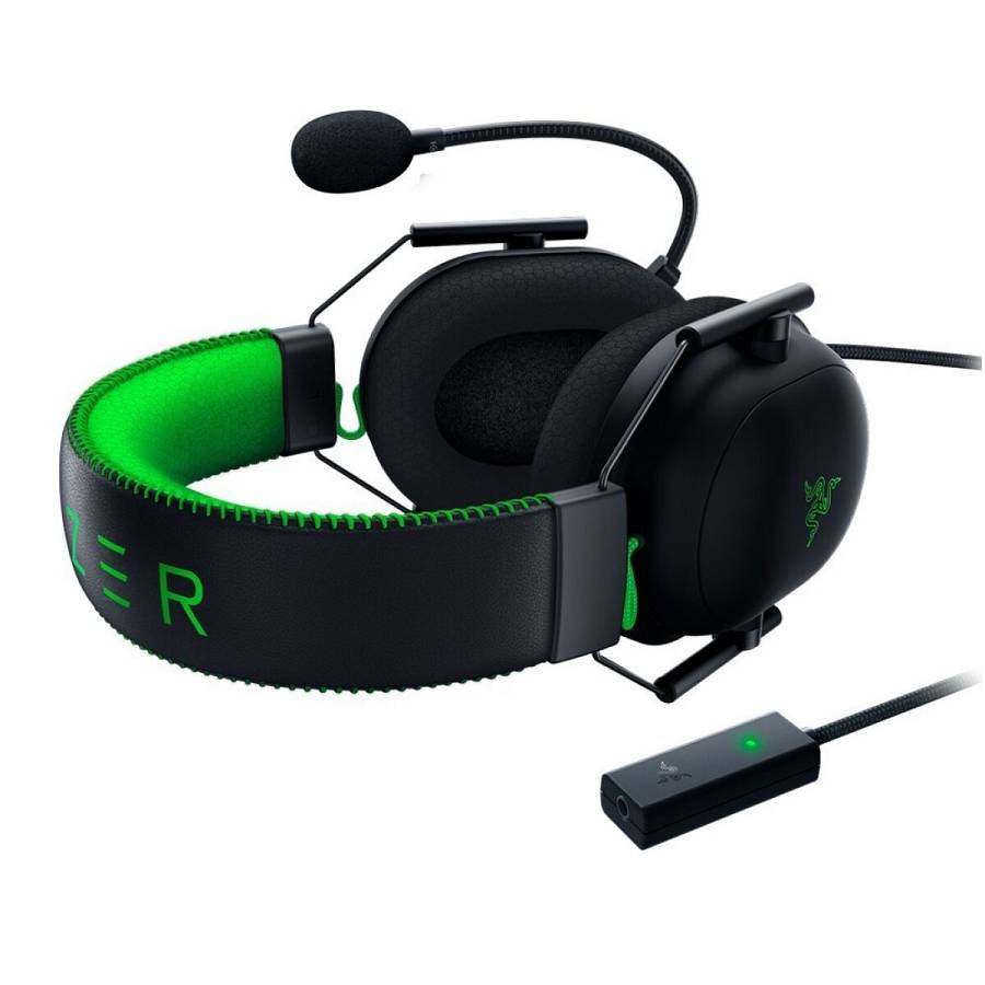 Razer BLACKSHARK V2 SPECIAL EDITION - Headset & USB Audio Card - THX - PC/Console - Carrying Case