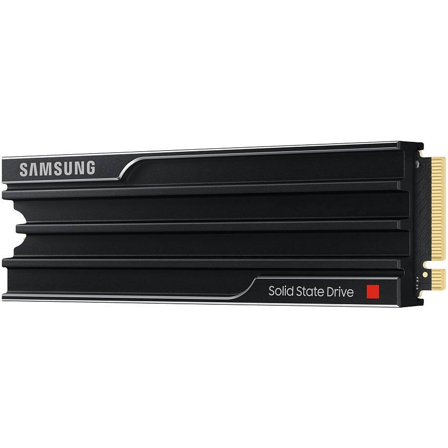 M.2. SAMSUNG 9100 PRO Heatsink NVMe 2TB PCIe 5.0 14.800 MB/s Lesen 13.400 MB/s Schreiben Interne SSD fr PC-Gaming