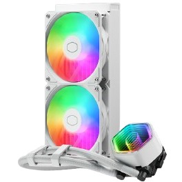 K CoolerMaster WAK MasterLiquid 240 Core II White Edition